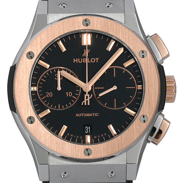 クラシックフュージョン クロノグラフ チタニウム キングゴールド 521.NO.1181.LR メイン画像