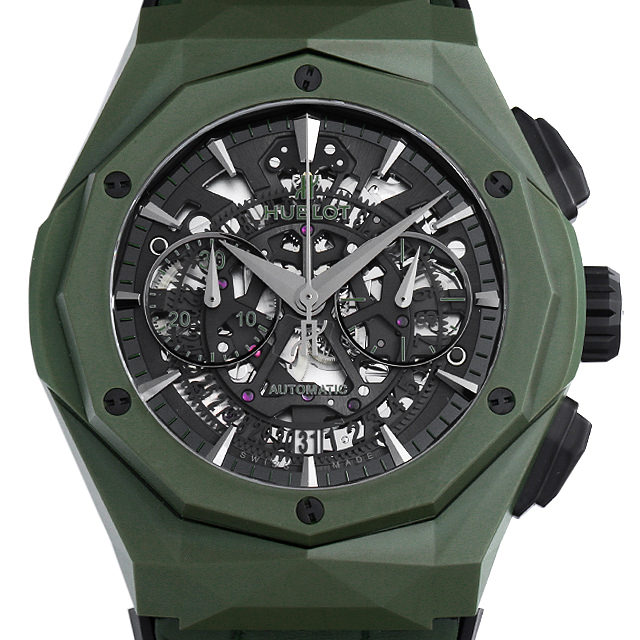 アエロフュージョン クロノグラフ オーリンスキー グリーンセラミック 525.GX.0179.LR.ORL19 メイン画像