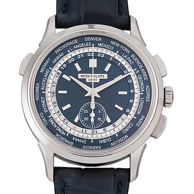 World Time Chronograph Cal.28-520HU 5930G-001 Main Image