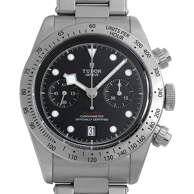 ヘリテージ ブラックベイ クロノグラフ 79350 メイン画像