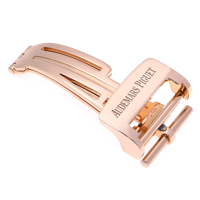 オーデマピゲ 純正Dバックル RG 18mm ディプロイメントバックル  新品 メンズ