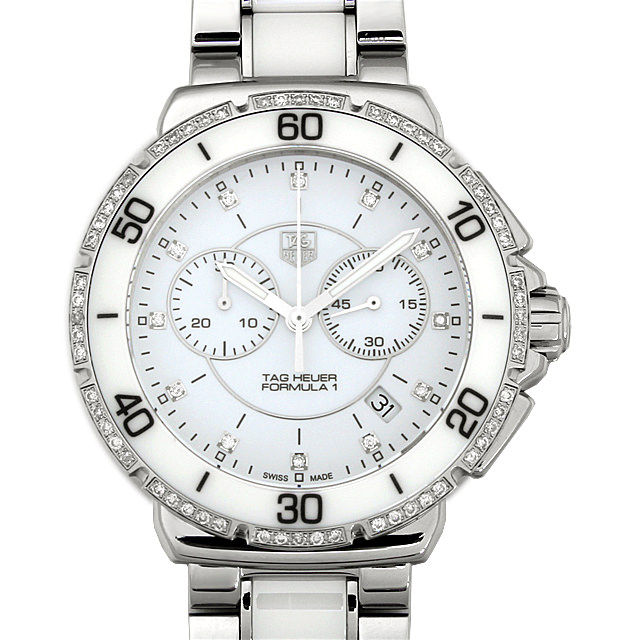 タグホイヤー フォーミュラ１ レディ ダイヤモンド クロノグラフ CAH1213.BA0863 新品 レディース