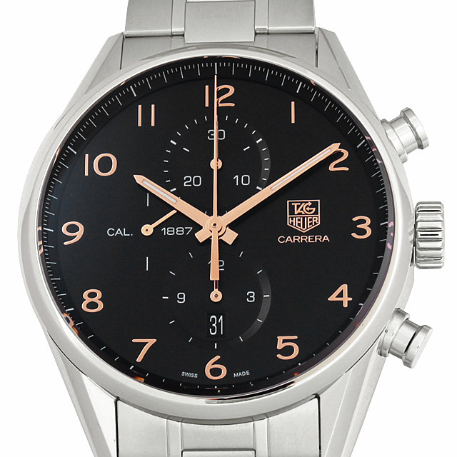 タグホイヤー カレラ クロノグラフ エレガンス Cal.1887 CAR2014.BA0796 新品 メンズ