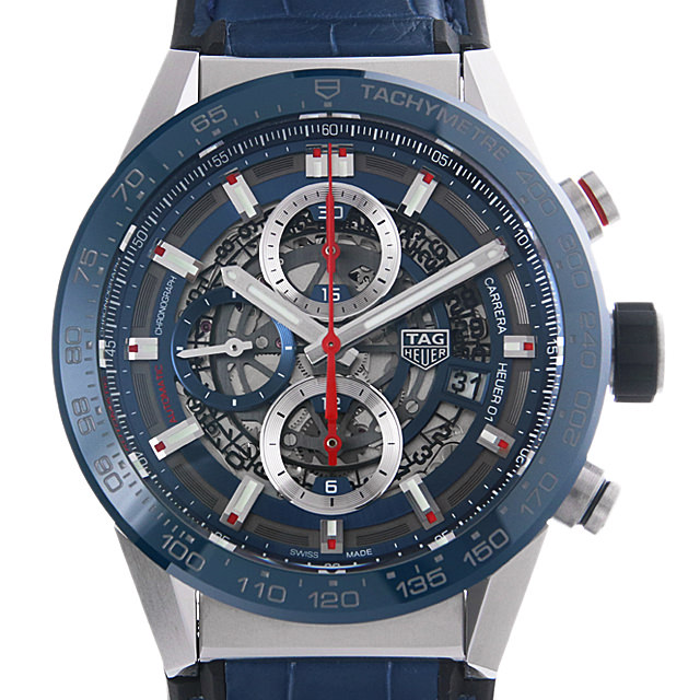 タグホイヤー カレラ キャリバー ホイヤー01 クロノグラフ CAR201T.FC6406 新品 メンズ