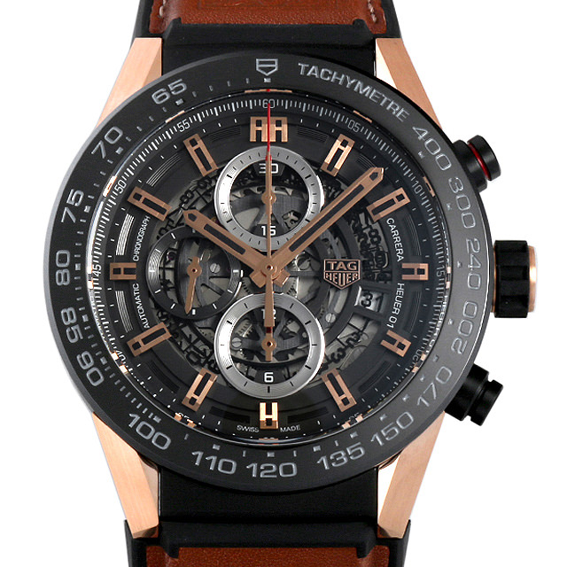 タグホイヤー カレラ キャリバーホイヤー01 オートマチック CAR2A5C.FT6125 新品 メンズ