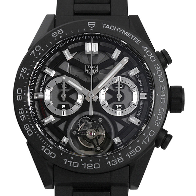 タグホイヤー カレラ キャリバーホイヤー02T トゥールビヨン CAR5A90.BH0742 新品 メンズ