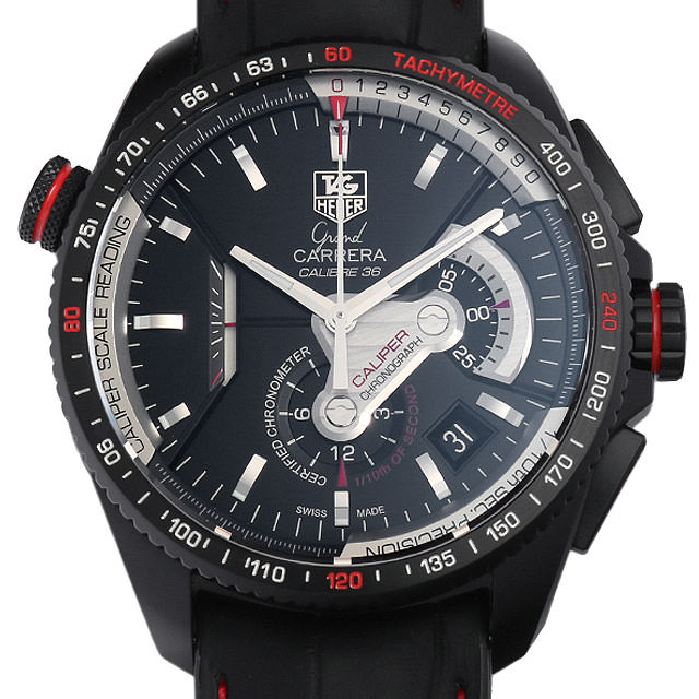 タグホイヤー グランドカレラ キャリバー36RS クロノグラフ CAV5185.FC6237 新品 メンズ