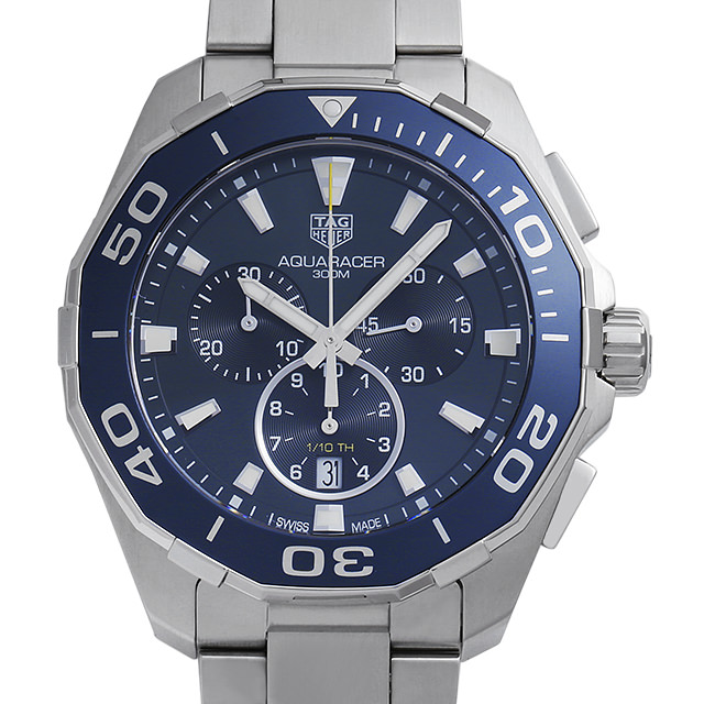 タグホイヤー アクアレーサー クロノグラフ 300M CAY111B.BA0927 新品 メンズ