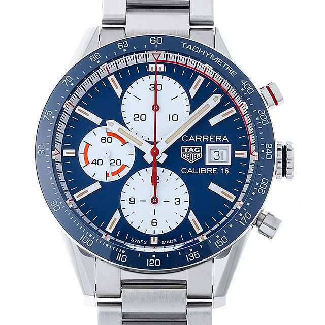 タグホイヤー カレラ キャリバー16 クロノグラフ CV201AR.BA0715 新品 メンズ