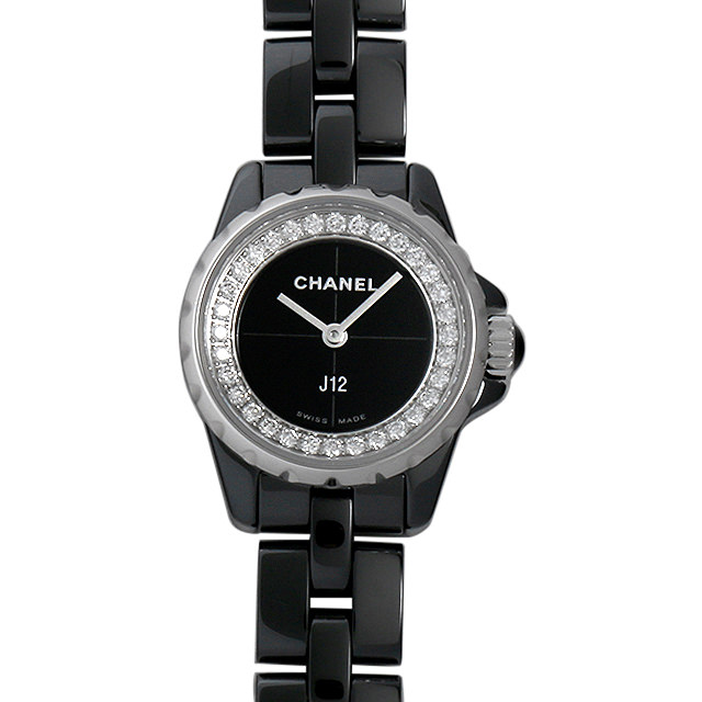 H5235 CHANEL（シャネル） J12 XS ブラック 新品 | 東京・大阪の高級