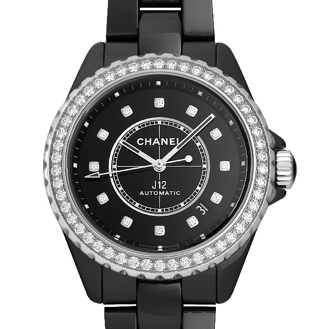 H6526 CHANEL（シャネル） J12 12Pダイヤ ベゼルダイヤ 新品 | 東京