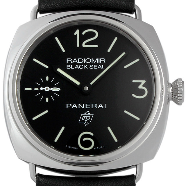 ラジオミール ブラックシール ロゴ アッチャイオ PAM00380 メイン画像