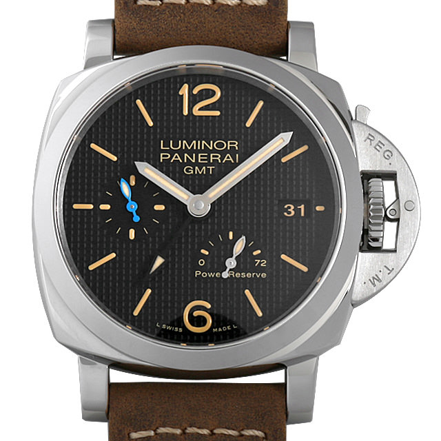 ルミノール1950 3デイズ GMT パワーリザーブ オートマティック アッチャイオ PAM01537 メイン画像