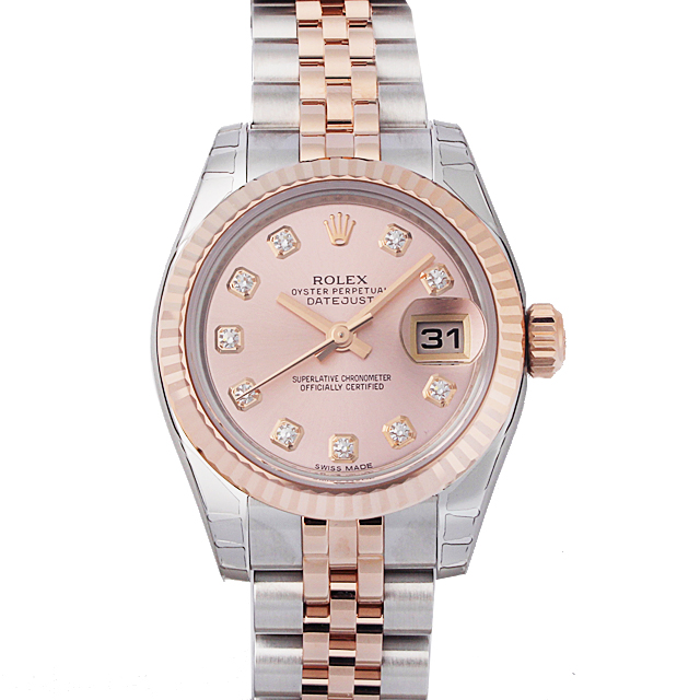 デイトジャスト 10Pダイヤ 179171G メイン画像