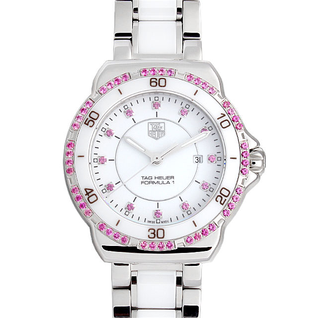 タグホイヤー フォーミュラ１ ピンクサファイア WAH1319.BA0868 新品 レディース