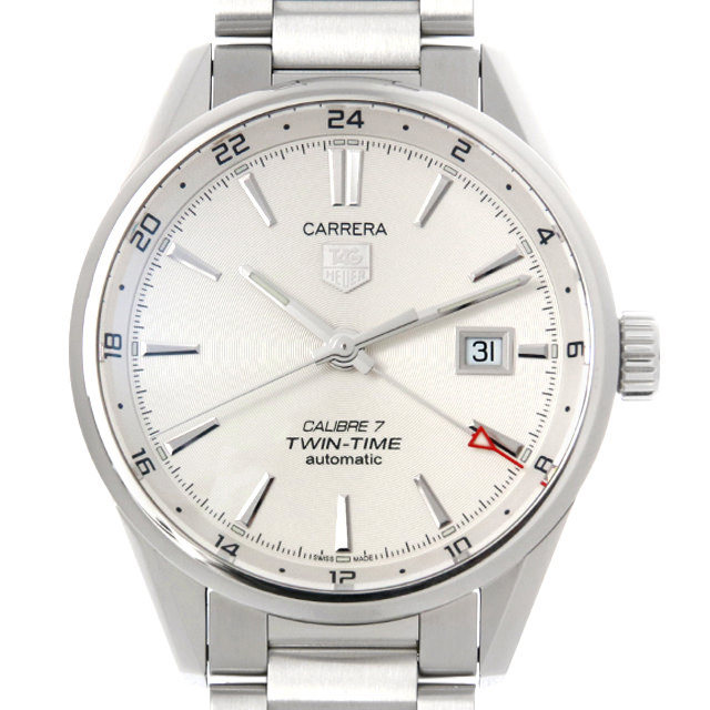 タグホイヤー カレラ キャリバー7 ツインタイム WAR2011.BA0723 新品 メンズ