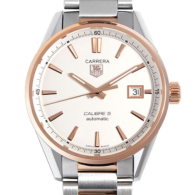 タグホイヤー カレラ キャリバー5 スティール アンド ゴールド WAR215D.BD0784 新品 メンズ