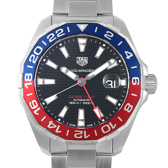タグホイヤー アクアレーサー キャリバー7 GMT WAY201F.BA0927 新品 メンズ