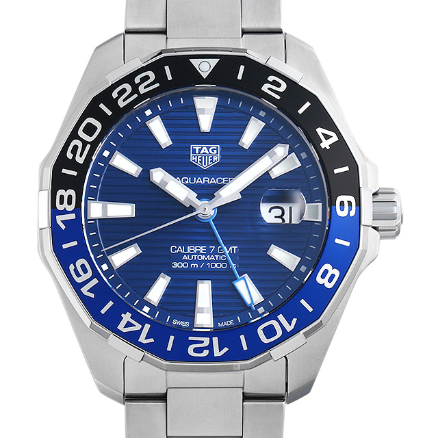 タグホイヤー アクアレーサー キャリバー7 GMT WAY201T.BA0927 新品 メンズ