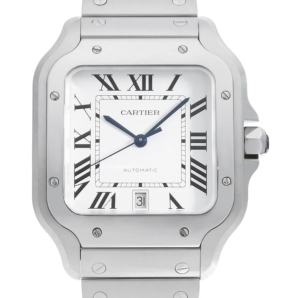 WSSA0018 シルバー Cartier（カルティエ）サントス ドゥ カルティエLM