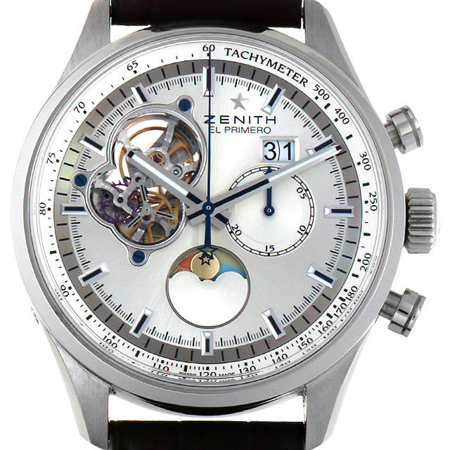 クロノマスターオープン エルプリメロ グランドデイト ムーン＆サンフェイズ 03.2160.4047/01.C713 メイン画像