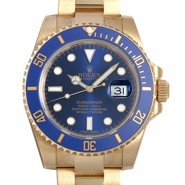 サブマリーナ デイト 116618LB メイン画像