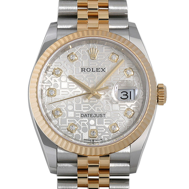 デイトジャスト36 10Pダイヤ 126233G メイン画像