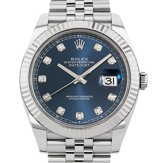 デイトジャスト41 10Pダイヤ 126334G メイン画像