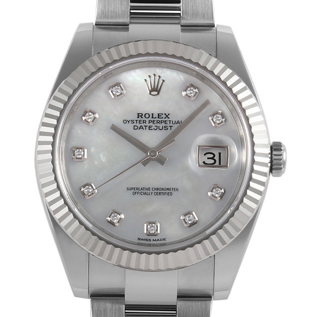 デイトジャスト41 10Pダイヤ 126334NG メイン画像