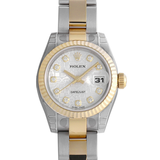 デイトジャスト 10Pダイヤ 179173G メイン画像