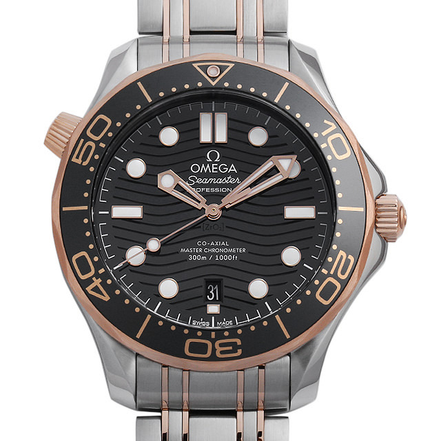 オメガ シーマスター ダイバー300M コーアクシャル マスタークロノメーター 210.20.42.20.01.001 未使用 メンズ