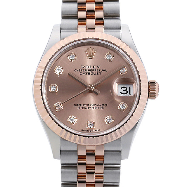 デイトジャスト31 10Pダイヤ 278271G メイン画像