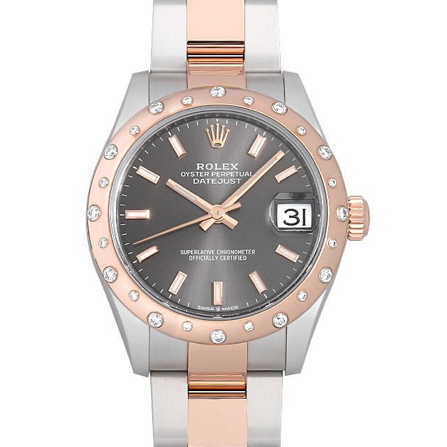 デイトジャスト31 ベゼルダイヤ 278341RBR メイン画像