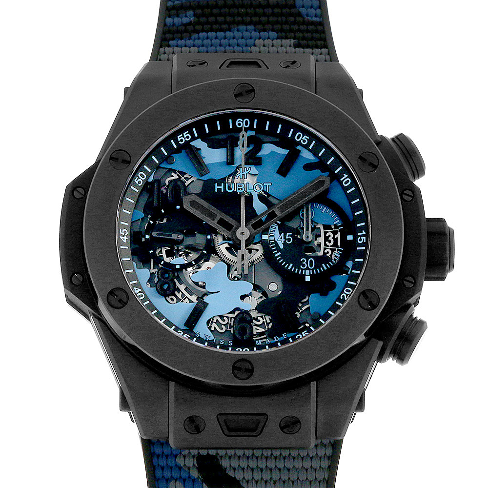 ビッグバン ウニコ オールブラック ブルーカモ 日本限定77本 421.CI.0190.RX.JCAM メイン画像