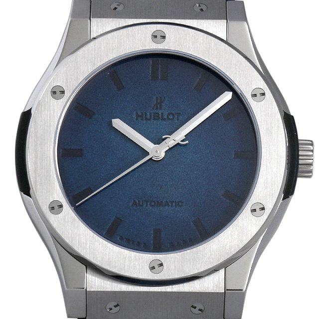 ウブロ クラシックフュージョン ベルルッティ スクリット オーシャンブルー 511.NX.050B.VR.BER16 未使用 メンズ