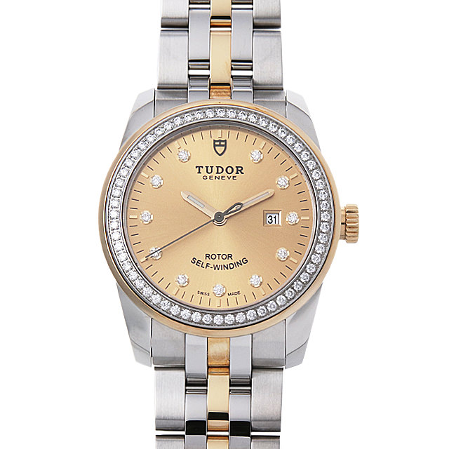 グラマー デイト ベゼルダイヤ 53023 メイン画像