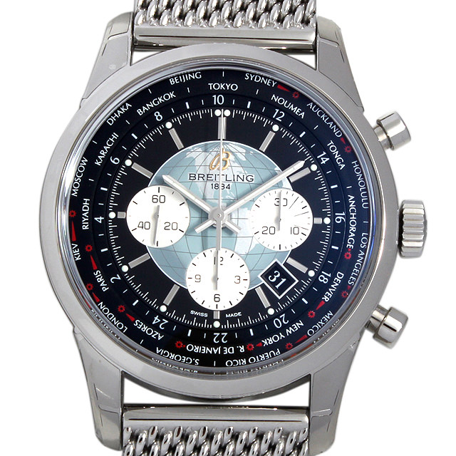 Transocean Chronograph Unitime A050B62OCA (AB0510) Main Image