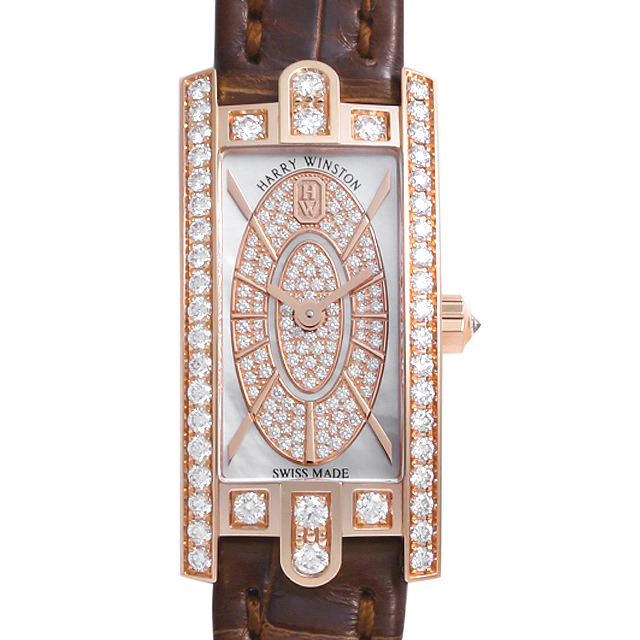 ハリーウィンストン アヴェニューC ミニ ベゼルダイヤ AVCQHM16RR045 未使用 レディース