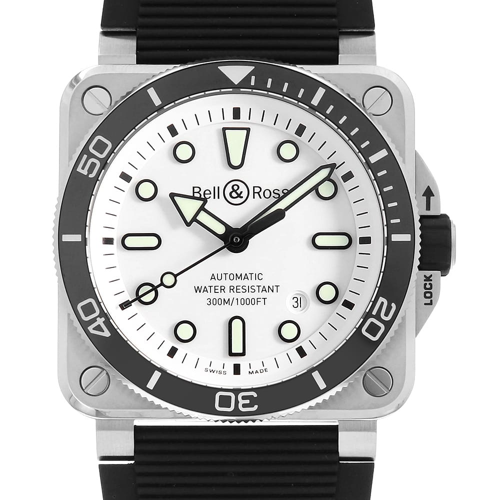 ベル＆ロス  BR03A-D-WH-ST/SRB メンズ 未使用