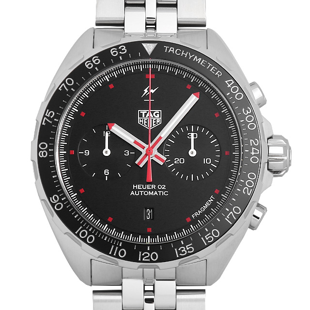 タグホイヤー フラグメントデザイン キャリバー ホイヤー02 クロノグラフ CAZ201A.BA0641 未使用 メンズ