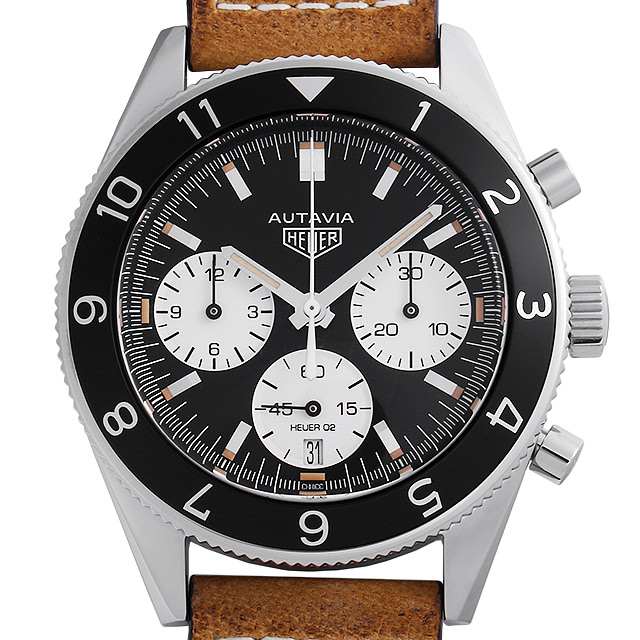 タグホイヤー カレラ ヘリテージ キャリバー ホイヤー02 クロノグラフ CBE2110.FC8226 未使用 メンズ