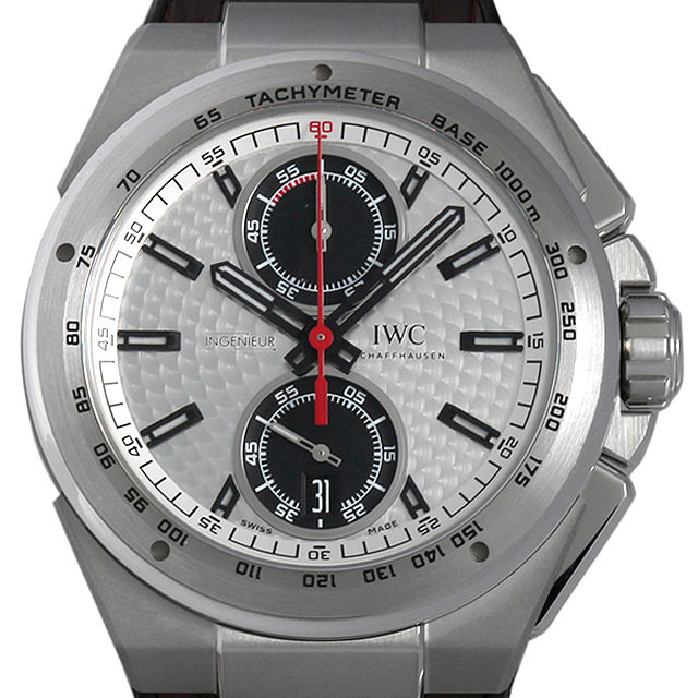 インヂュニア クロノグラフ ジルバープファイル IW378505 メイン画像