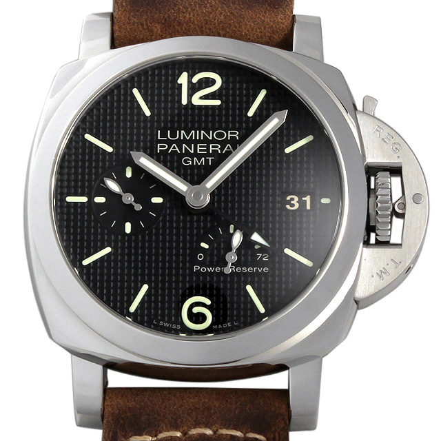 Luminor 1950 3 Days GMT Power Reserve Automatic Acciaio PAM00537 Main Image