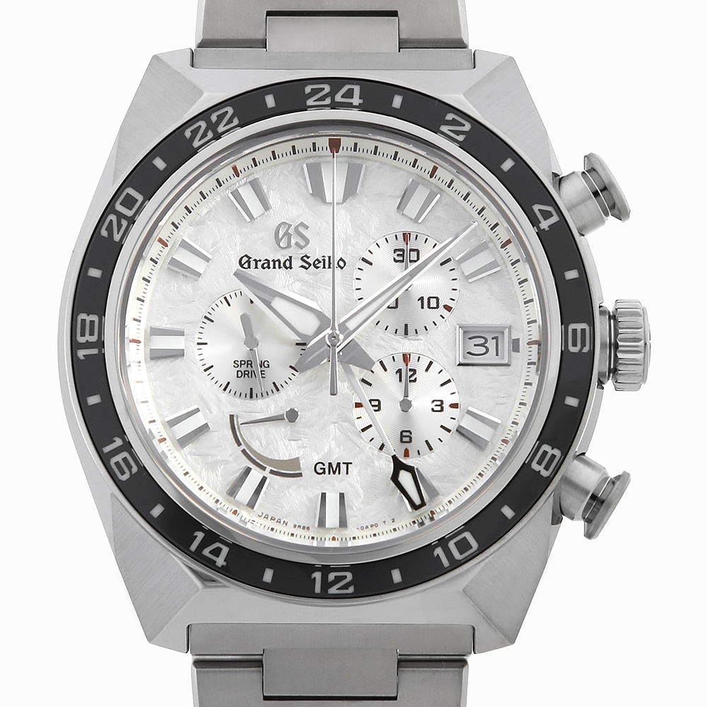 グランドセイコー スポーツコレクション スプリングドライブ クロノグラフ GMT SBGC253 未使用 メンズ