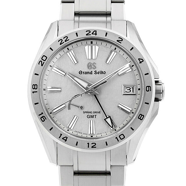 グランドセイコー エボリューション9コレクション スプリングドライブ GMT 朝霧 SBGE285 未使用 メンズ