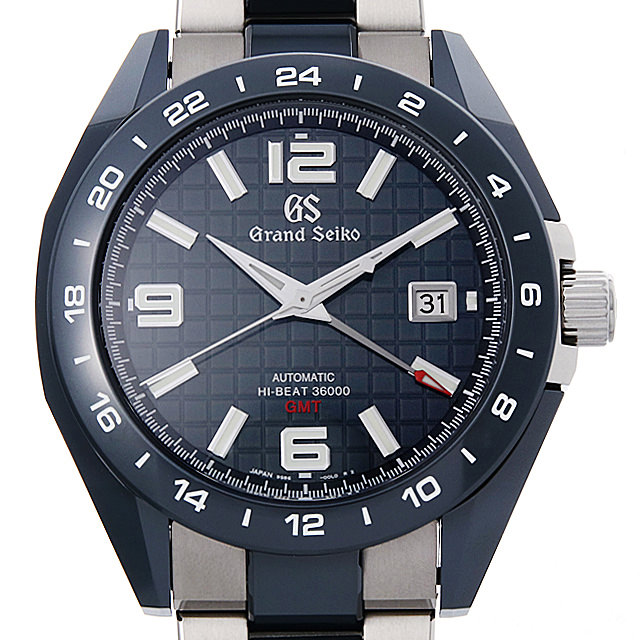 グランドセイコー ブルーセラミックス メカニカルハイビート36000 GMT SBGJ233 未使用 メンズ