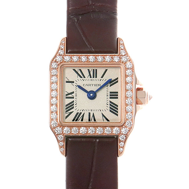 ミニサントス ドゥ モワゼル ベゼルダイヤ WF902004 メイン画像