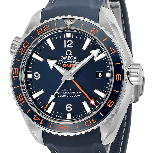 シーマスター プラネットオーシャン 600M コーアクシャル GMT グッドプラネット 232.32.44.22.03.001 メイン画像