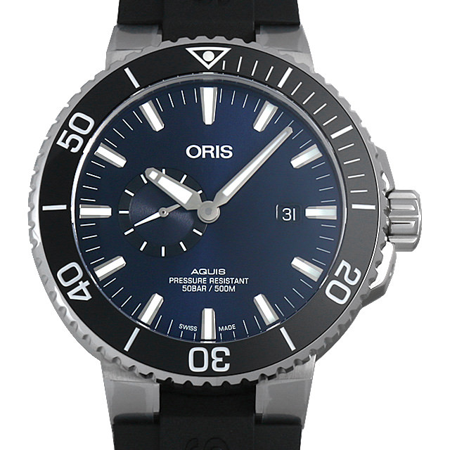 Aquis Small Second Date 743 7733 4135RBK主圖