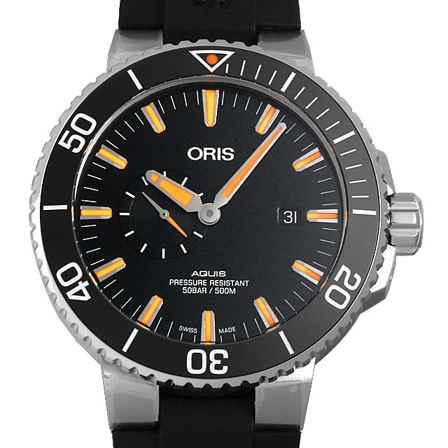 Aquis Small Second Date 743 7733 4159R主图